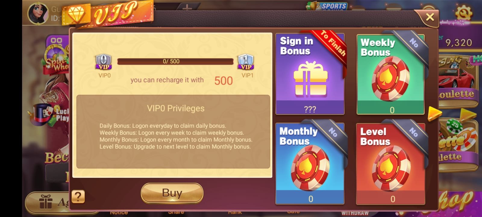 All Available Game's In Rummy Satta Application